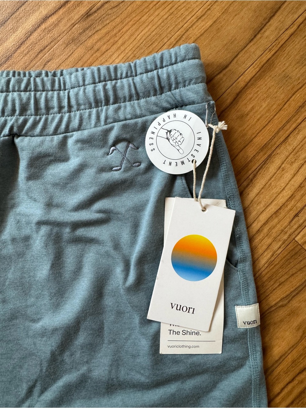 Vuori Women’s Steel Blue Jogger Pants - Picture 3 of 4